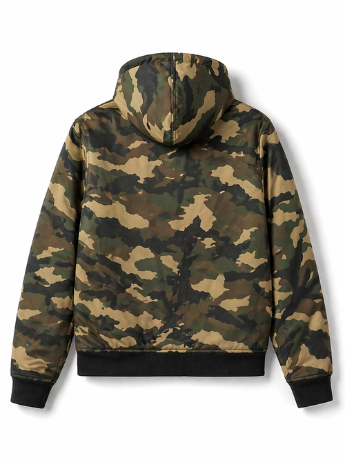 Tommy Hilfiger Men’s Camo Hooded Jacket